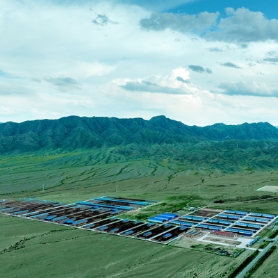 Almacén de estructuras prefabricadas de acero galvanizado con una vida útil de 50 años
