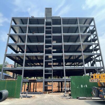 Hotel de estructura de acero prefabricado moderno de varios pisos