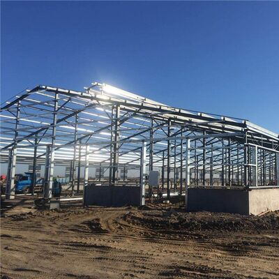 Velocidad de instalación rápida Almacén de acero resistente al viento