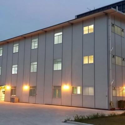Hotel de estructura de acero prefabricado moderno de varios pisos