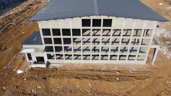 Casas de aves de corral prefabricadas con estructura moderna de acero para gallinas ponedoras