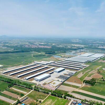 Con una duración de vida útil de larga duración, estructura prefabricada de acero