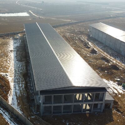 Prefabricados de acero para el cultivo de aves de corral, sin necesidad de herramientas especiales