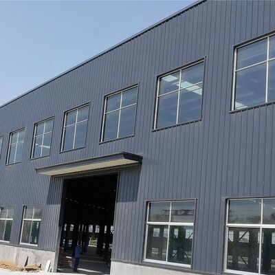 Almacenes prefabricados de acero pesado para almacenamiento industrial