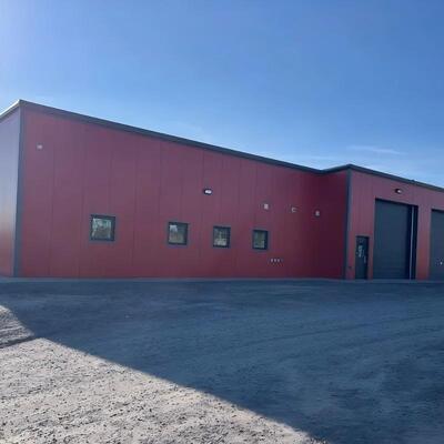 Garantía de calidad Estructura de acero prefabricada Almacén conectado con pernos para uso industrial o de almacenamiento