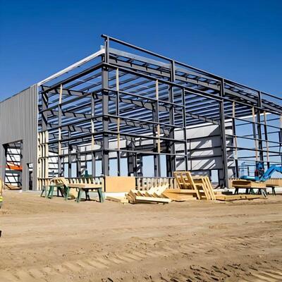 Garantía de calidad Estructura de acero prefabricada Almacén conectado con pernos para uso industrial o de almacenamiento