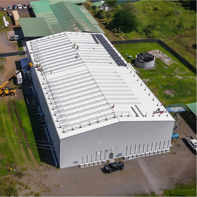 Almacén de estructura de acero prefabricado de diseño libre para fábrica de producción de alimentos