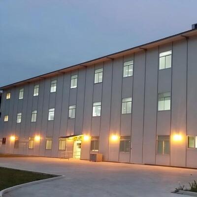 Edificio de oficinas de estructura de acero prefabricado