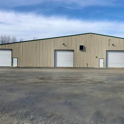 Prefab Light Steel Structure Commercial Metal Garage