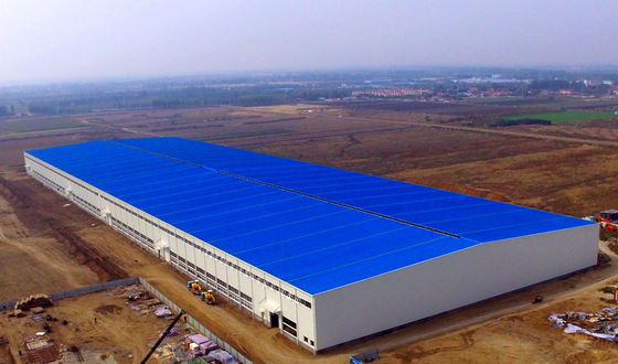 Prefabricado de almacenes de metal económico Construcción rápida velocidad Rate de instalación rápida