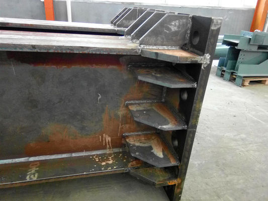 Vigas de acero estructural prefabricadas Q235B Q355B ASTM A36 Viga H
