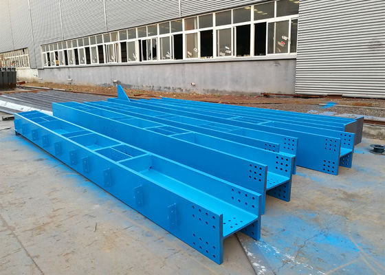 Vigas de acero estructural prefabricadas Q235B Q355B ASTM A36 Viga H