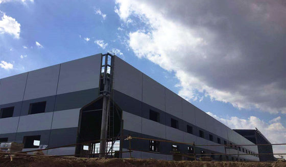 Almacén de estructura de acero Q235B Q355B con 50 años de vida útil