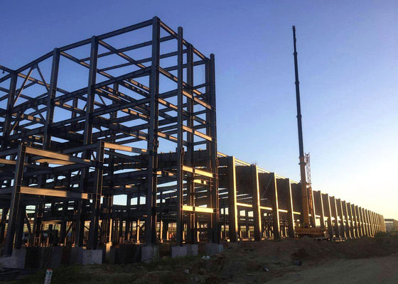Almacén de estructura de acero Q235B Q355B con 50 años de vida útil