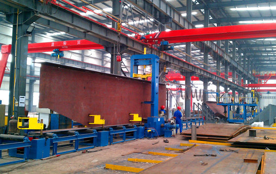 Acero estructural de viga H soldado a medida Q235B Q355B ASTM A36