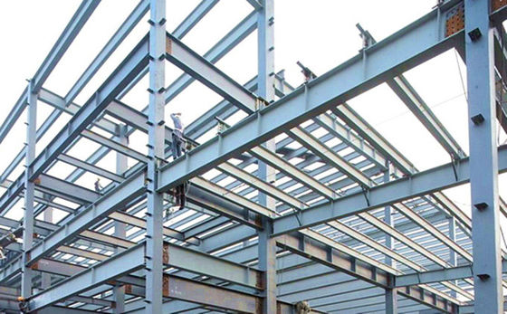 Acero estructural de viga H soldado a medida Q235B Q355B ASTM A36