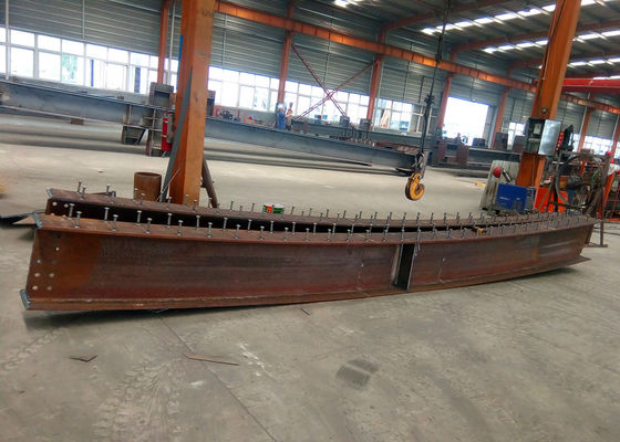 H Forma de la viga de acero Q235B Q355B ASTM A36 Fabricación de acero estructural