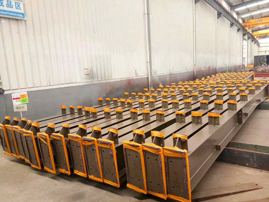 H Forma de la viga de acero Q235B Q355B ASTM A36 Fabricación de acero estructural