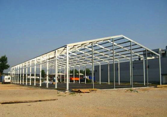 Almacén prefabricado de acero galvanizado ligero Q235B Q355B