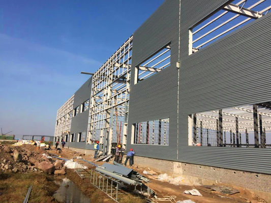 Sección H almacén de acero Prefabricación de marcos prefabricados de bajo precio