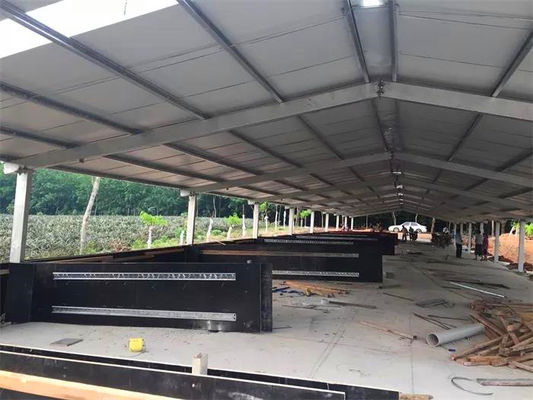 Sección H almacén de acero Prefabricación de marcos prefabricados de bajo precio