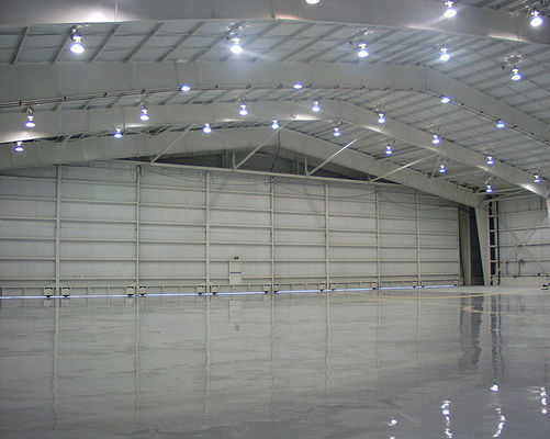 Estructura de acero Hangar de aeronaves con marco de viga H