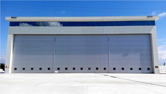 Hangar de aeronaves prefabricado de acero con diseño de espacio grande