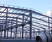 Estructura de Warehouse del metal de una sola planta/edificios de acero con la grúa de arriba