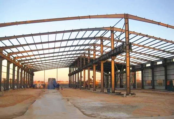 Fabrica industrial duradera Estructura de acero Edificio de construcción Taller de metal prefabricado