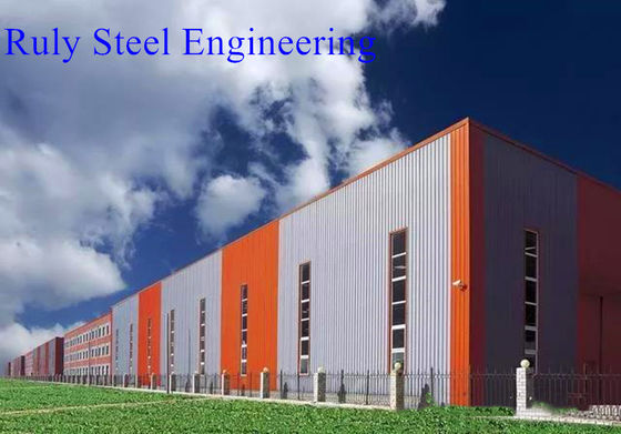 Venta en caliente Taller prefabricado de acero Edificio Metal Galvanizado Marco de portal Construcción Almacenamiento