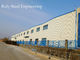 Estructura de acero Warehouse de los palmos multi ligeros de ASTM A36