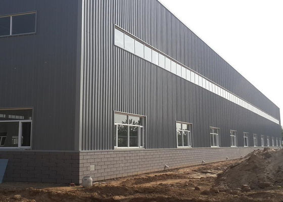 Fabrica industrial duradera Estructura de acero Edificio de construcción Taller de metal prefabricado