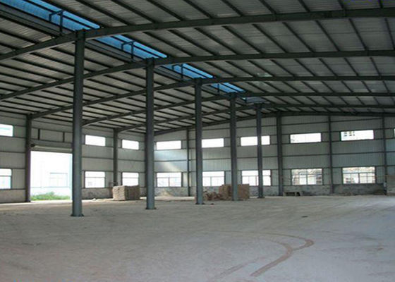 Almacén con estructura de acero galvanizado prefabricado Q235B Q355B