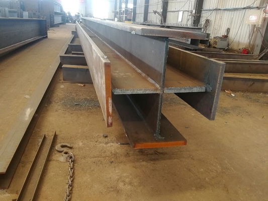 Columna transversal prefabricada de estructura de acero galvanizado en caliente