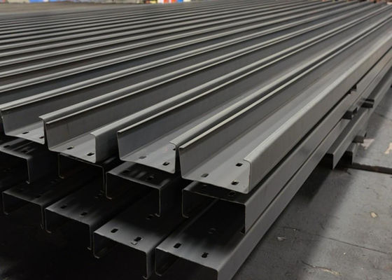 Las vigas estructurales de techo de acero en forma de Z en forma de C Q235B Q355B