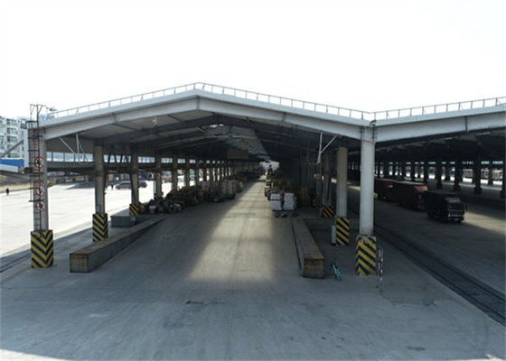 Estructura prefabricada de acero almacén Q235B Q355B 50 años de vida