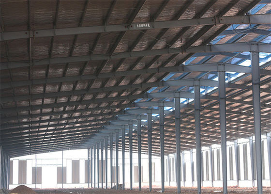 Edificio de almacén prefabricado de acero para almacenamiento de piezas mecánicas