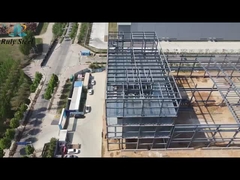 Almacén de estructuras de acero