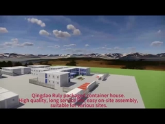 Casa prefabricada del envase